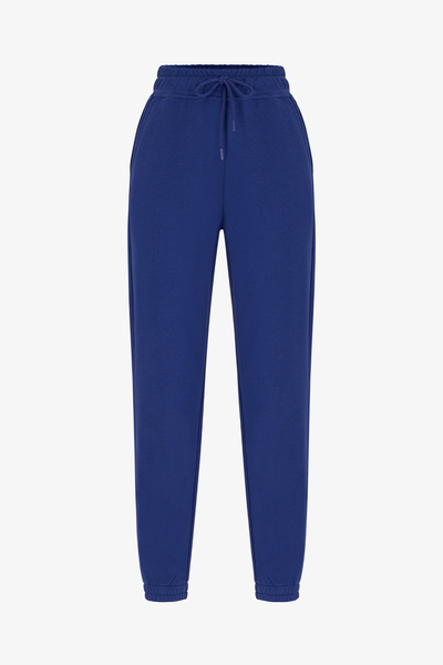 Penti Navy Blue High Waist Elastic Cuffed Sweatpants