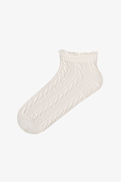 Penti 5 Pairs of Seamless Cotton Ruffle Booties Socks