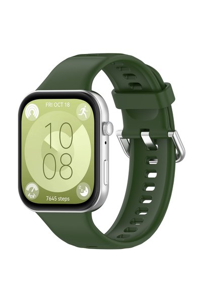 Choice8 for Huawei Fit 3 4 army green Silicone Sprot Band For Watch Fit 3 4 S...