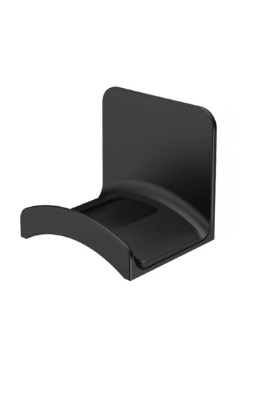 choice2 1PC-black Universal Wall Mount Headphone Stand Adhesive Plastic Heads...
