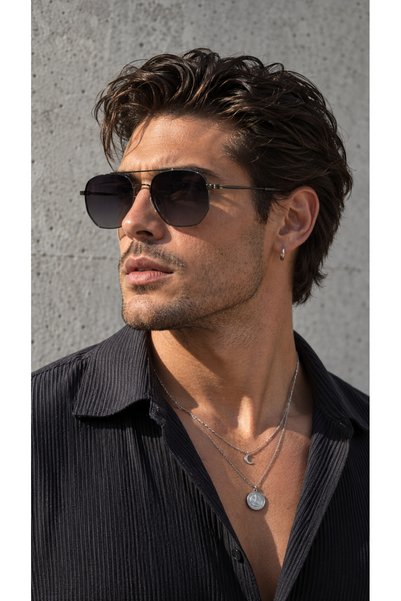 Polo Exchange Sunglasses - Metallic - Gray