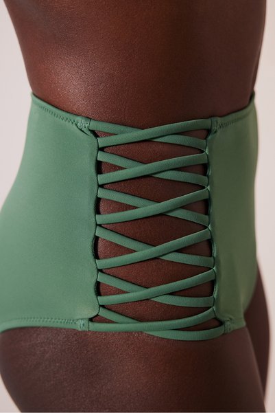 Penti High Fashion Green Bikini Bottom