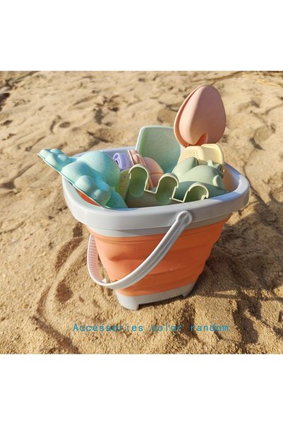 Choice orange 11pcs Beach Toys for Kids Sand Toys Set for Toddlers Sandbox To...
