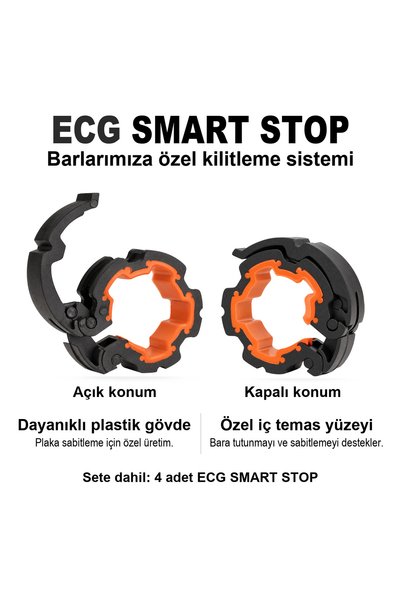 ECG 22 KG Multifonksiyonel Halter Seti ve Dambıl Seti Ağırlık Fitness Seti