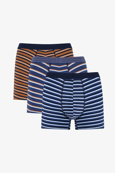 Penti Men's Striped 3-Piece Boxers