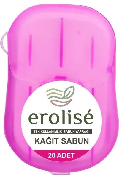 ERA SABUN erolisé Kağıt Sabun Elde Eriyen Parfümlü 20'li Pembe