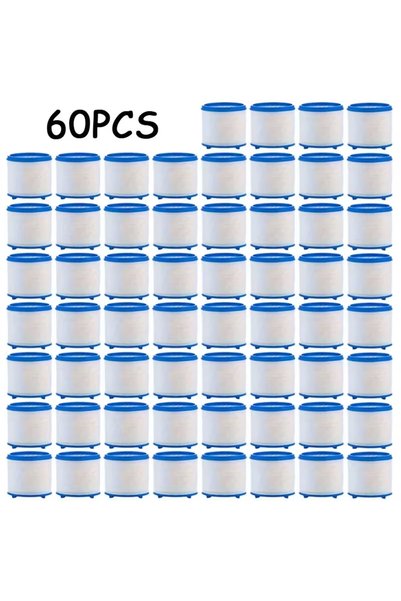 Choice 60Pcs [60pcs ] PP Water Filter Cartridges - Heavy-Duty Faucet, Shower ...