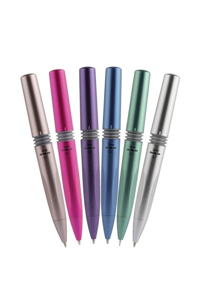 Serve Bold Mechanical Pencil 07mm Metallic Pink