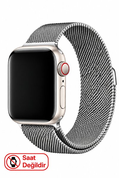 Dexmon Apple Watch 12-11-10 42mm 6 7 8 9 10 Se Uyumlu 38-40-41mm Milano Metal...