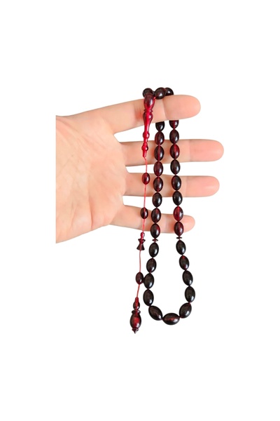 leblebi tesbih Muhammed Erden Fire Amber Prayer Beads Lt1515