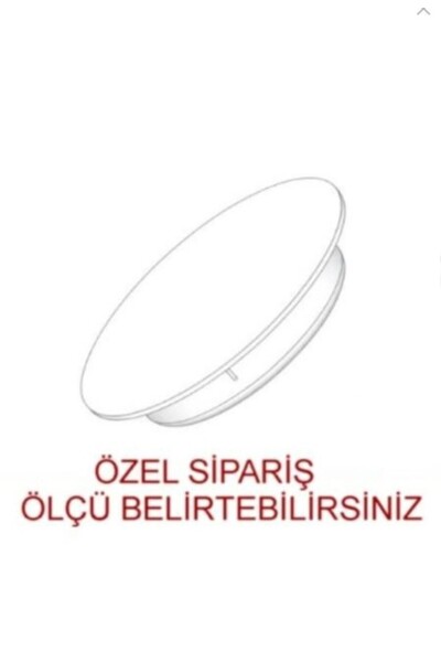 MKSCOM Özel Sipariş, Soba Baca Kapatma Kapağı Plastik Düz Model