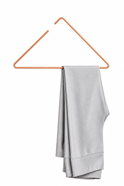 Edora Home 10-Piece Rose Triangle Clothes Hanger T-Shirt Shirt Swimsuit Hanger Store Hanger Stainless Metal