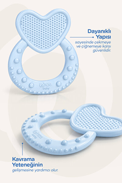 Wee Baby Silicone Teether with Heart 912