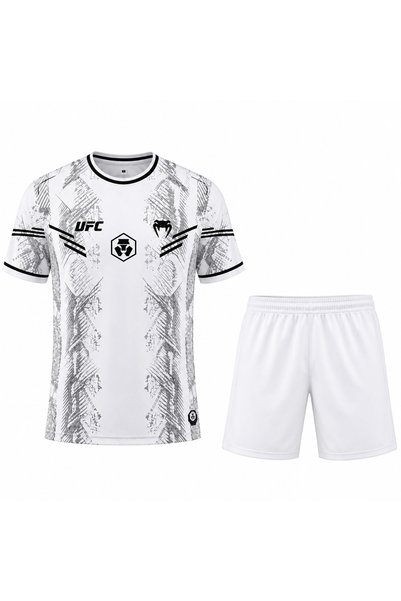 Rang store Takım Şortlu Ufc Antreman Forması Gym Venum Beyaz