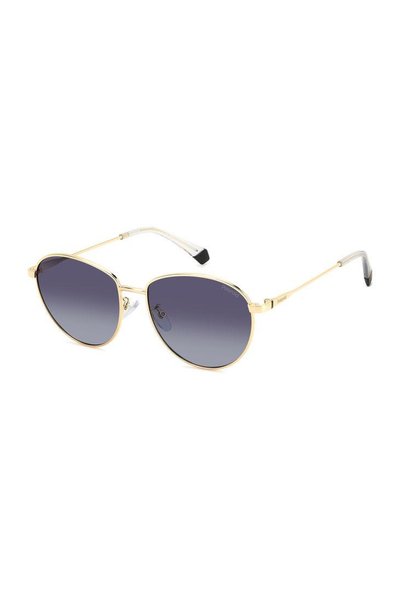 Polaroid Ochelari de soare damă Polaroid PLD 4171 G/S/X 2F7/WJ, aurii, rotunz...