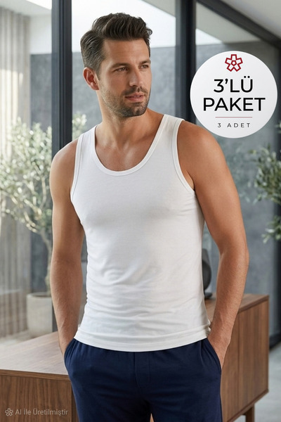 YILDIZ Bamboo Men's Athlete White 3 Pack