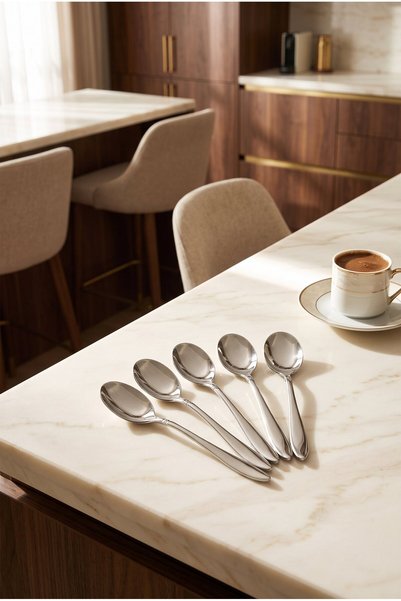 Paşabahçe Vienna 6-Piece Coffee Spoon Set