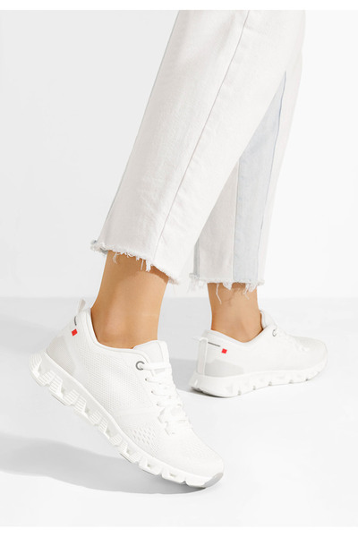 B T Shoes Pantofi sport Vergueda albi