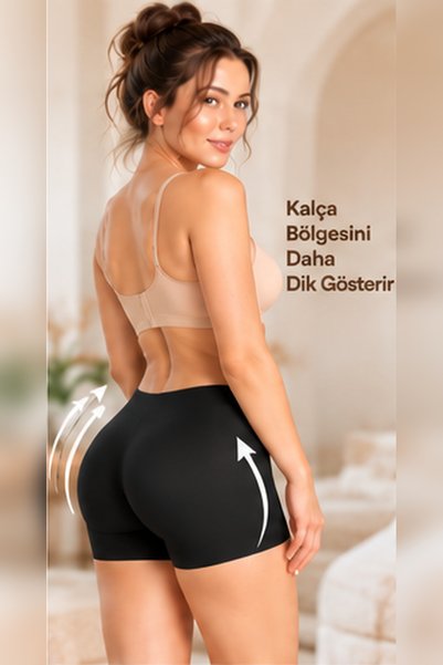 Esbersi Shaping / Sculpting and Firming Laser Cut Boxer - Non-Marking, Skin Color Corset Effect Panties