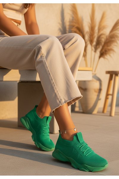 B T Shoes Pantofi sport dama Lugo verzi