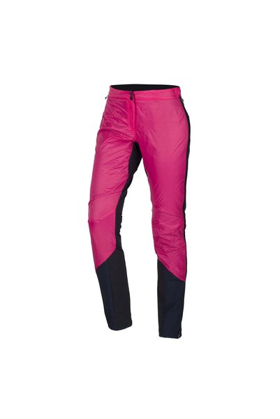 NORTHFINDER Pantaloni de schi de tură izolați pentru femei VETERNE, Roșu