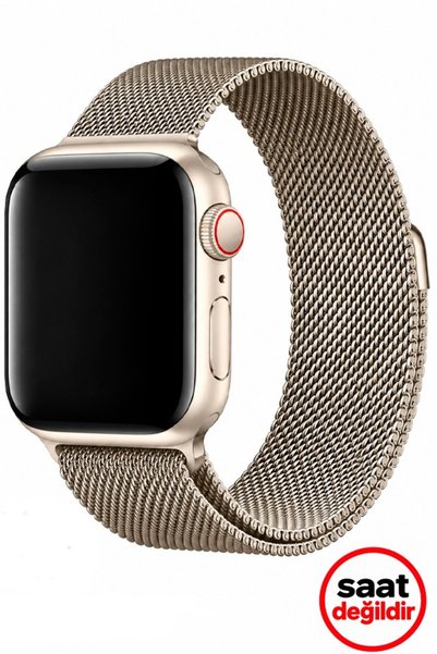 Dexmon Apple Watch 12-11-10 42mm 6 7 8 9 10 Se Uyumlu 38-40-41mm Paslanmaz Me...