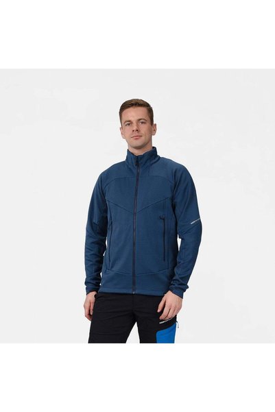 NORTHFINDER Hanorac fleece pentru bărbați - GELDEK, Albastru
