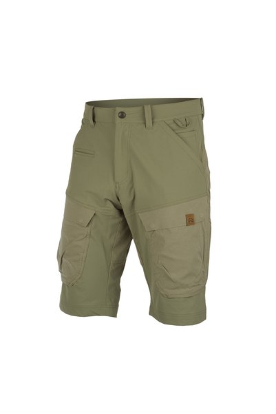 NORTHFINDER TRAVIS – pantaloni scurți de drumeție hibrizi pentru bărbați, Verde