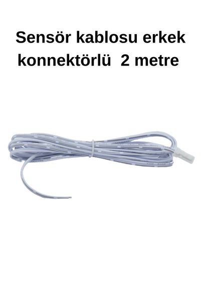 Galata Sensör kablosu erkek konnektörlü 2 metre