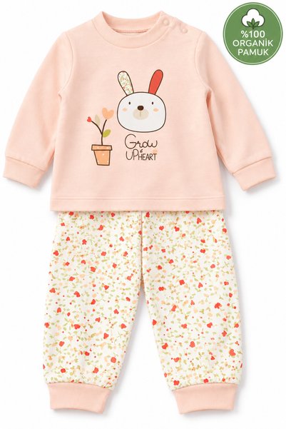 Mother Love 100% Organic Cotton Pajama Set