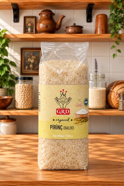 GRD GIDA GRD Organik Pirinç 1000 gr.
