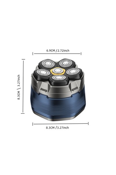 Choice Blue 6D Floating Electric Shaver for Men Bald Head Shaver Wet Dry Bear...