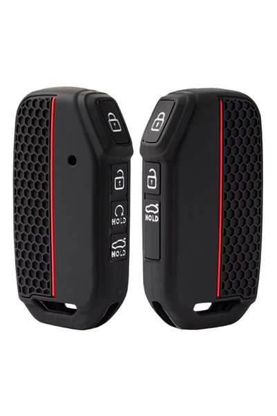 Choice 4 Buttons 2026 New Silicone Car Remote Key Case Cover For KIA KN Sport...