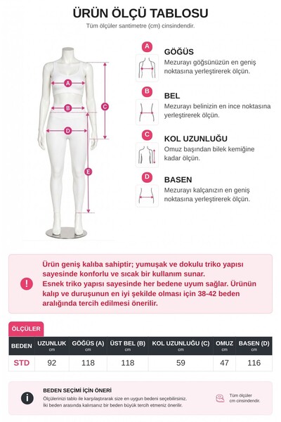 HİJABAYA Cardigan cu glugă, cu buzunare duble, nasturi în față, mâneci lungi,...