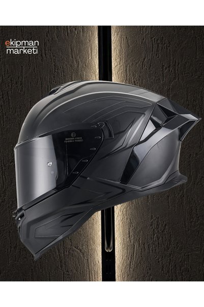 Sway 867 Black Line Full Face Motosiklet Kaskı -Mat Siyah