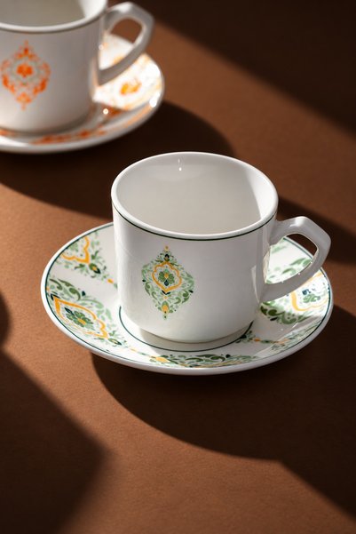 ACAR Milo 6 Kişilik Kahve Fincanı Takımı - 90 ml