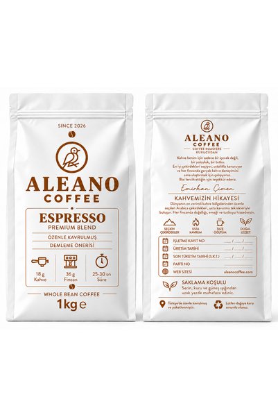 ESPRESSO ÇEKİRDEK 1KG