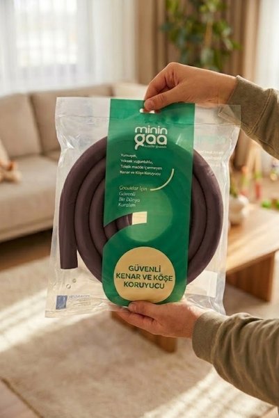 Miningaa 2 Metre Mobilya Kenar Koruyucu Çocuk Güvenliği Köşe Bebek Çocuk Koruma Seti Ve Darbe Önleyici