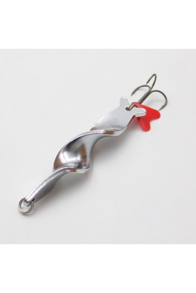 Choice 28g silver 1PC Trolling Spinning Spiral Long Cast Spoons Fishing Lure ...