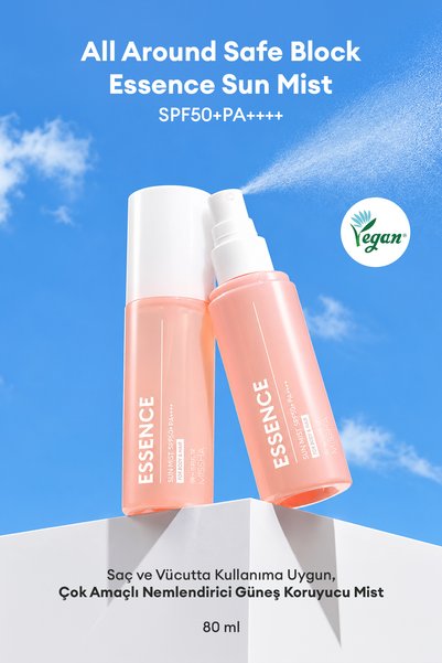 Missha Moisturizing Sunscreen Mist for Hair and Body All Around Safe Block Es...