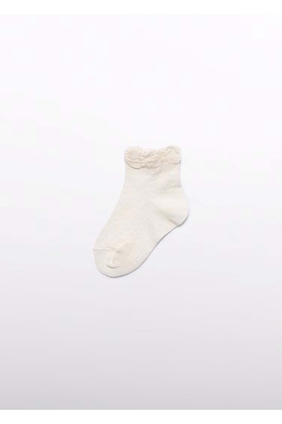 MAYORAL Abel & Lula Baby Girl Socks Ecru