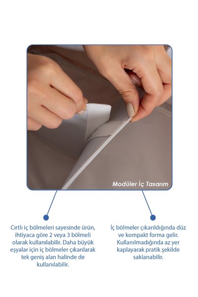 Babyjem Katlamalı Anne&Bebek Organizer Somon Çiçek
