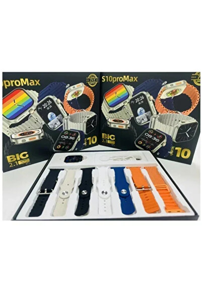 OEM Smartwatch με 7 Διακοσμητικά Λουριά S10 Pro Max Watch 10