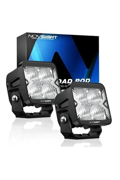 NOVSIGHT προβολάκια αλουμινίου Flood Light οδήγησης λευκό 40W 12-24V 6500K IP...