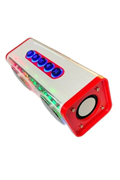 Andowl Επαναφορτιζόμενο φορητό ηχείο Bluetooth TWS με φώτα LED RGB Q-YX1010 σ...