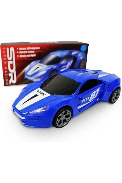 OEM SDR Super Racing Car με περιστροφή 360° LED φώτα και ήχους 8811-22 σε μπλ...