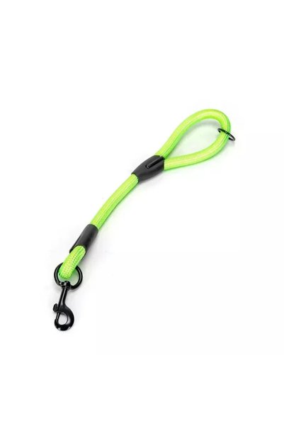 OEM Λουρί σκύλου χοντρό κοντό Fluo Medium D1,8*L45 εκ. σε πράσινο χρώμα