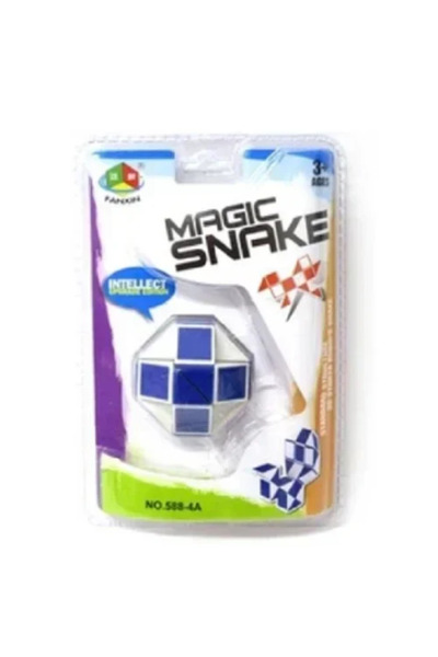 OEM Κύβος ταχύτητας Magic Snake 3+ 588-2A λευκό-Μπλε