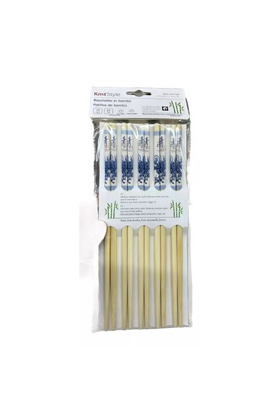 OEM Σετ ξυλάκια από μπαμπού Chopsticks 24 εκ. 10 τεμάχια