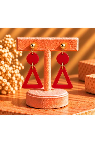 Alışveriş Kasabası Original, Energetic and Self-Expressive Earrings - 39
